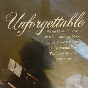 New unopened 3 CD set Unforgettable and more romantics favorites.